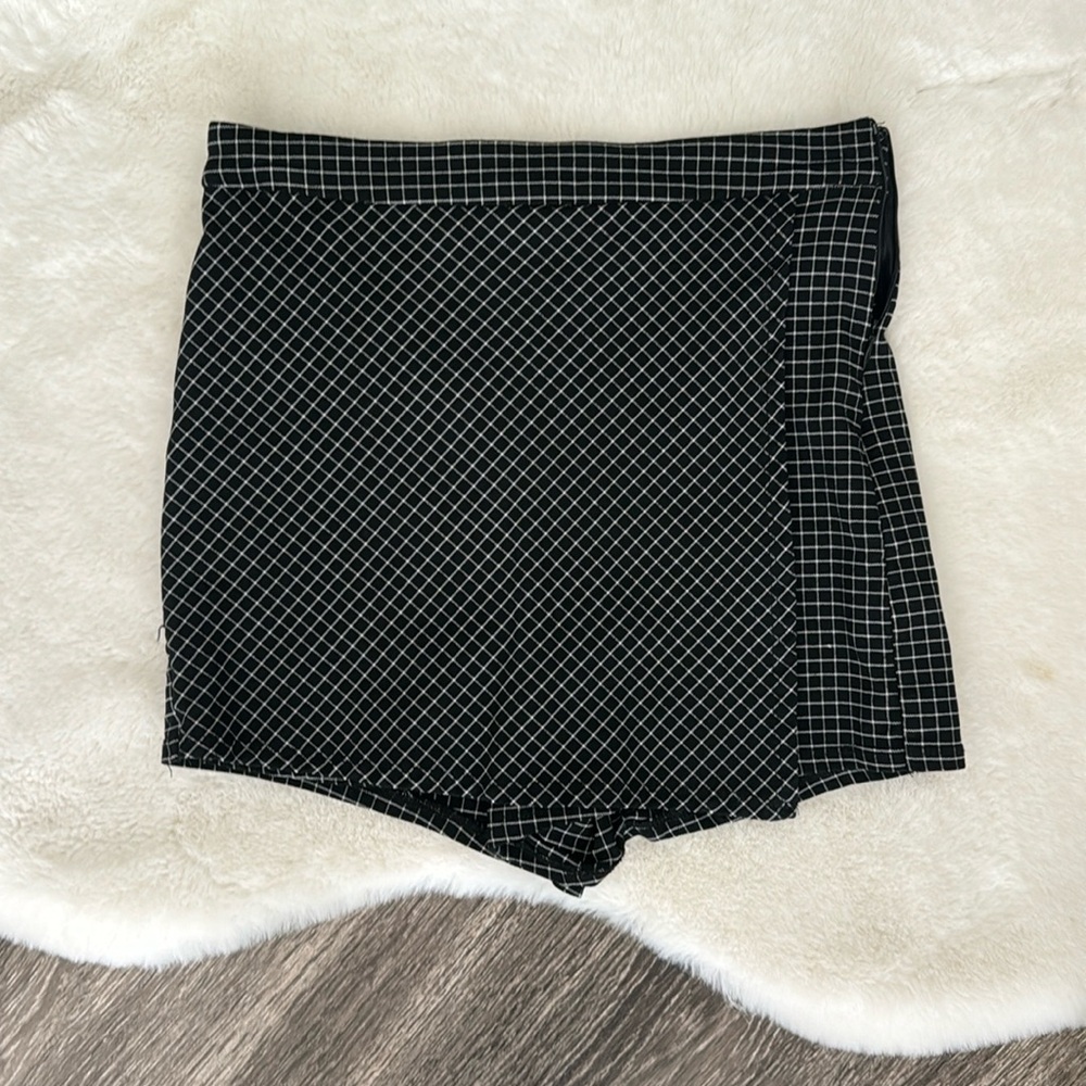 Checkered Plaid Skort